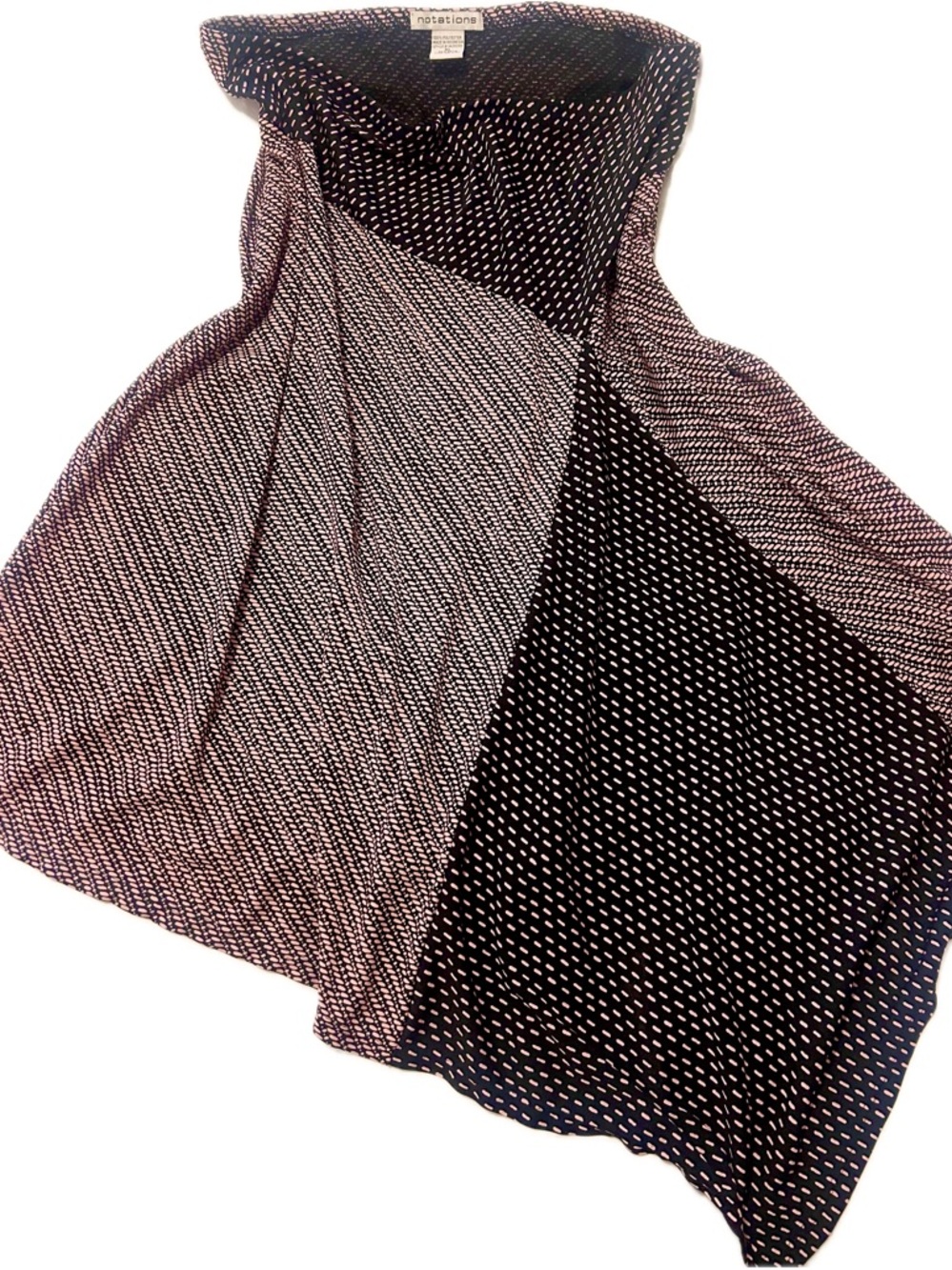 Vintage 90s Y2K asymmetrical mid length skirt Carrie Bradshaw